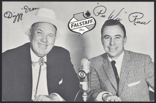 1964 Falstaff Beer Postcard Dean Reese